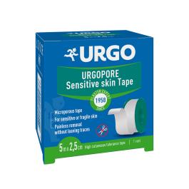 URGO Pore lentveida plāksteris 2,5cm x 5m N1