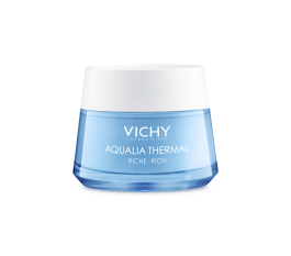 VICHY AQUALIA Thermal Rich mitrinošs dienas sejas krēms sausai ādai, 50 ml