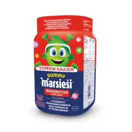 MARSIEŠI Gummy  BONE ACTIVE komplekss košļājamas pastilas  N50