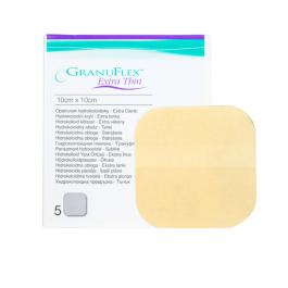 GRANUFLEX Extra Thin hidrokoloīdu īpaši plānais pārsējs 10x10cm N5