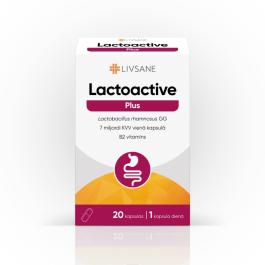 LIVSANE Lactoactive Plus kapsulas N20