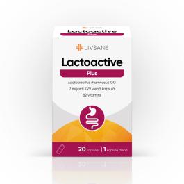 LIVSANE Lactoactive Plus kapsulas N20
