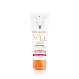 VICHY Capital Soleil SPF50+ pretnovecošanās saules aizsargkrēms sejai 50 ml