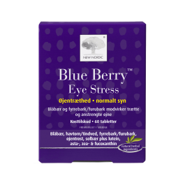 NEW NORDIC Blue Berry Eye Stress tabletes redzei N60