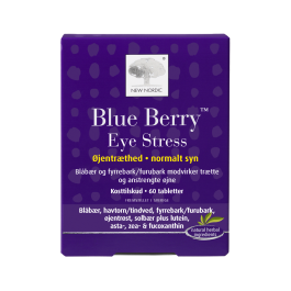 NEW NORDIC Blue Berry Eye Stress tabletes redzei N60
