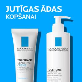 LA ROCHE-POSAY Toleriane Sensitive nomierinošs, mitrinošs, aizsargbarjeru atjaunojošs krēms jutīgai ādai - normālai/kombinētai ādai 40 ml