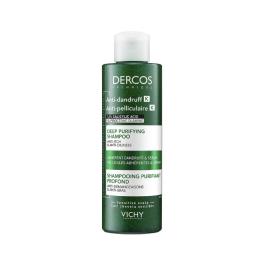 VICHY DERCOS ANTI DANDRUF K.šampūns - skrubis īpaši ciešām taukainām blaugznām, 250ml