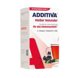 ADDITIVA Karstais plūškoks+C vitamīns+cinks+D3 vitamīns pulveris N10