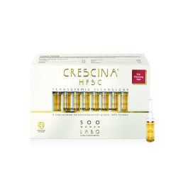 CRESCINA Transdermic ampulas matu augšanai sievietēm, intensitāte 500, N20