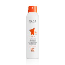 BABE Pediatric Sun SPF50 caurspīdīgs aizsarglīdzeklis mitrai ādai 200ml