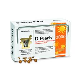 D-PEARLS 3000 kapsulas N240
