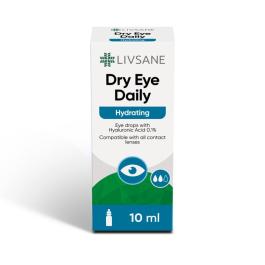 LIVSANE Dry Eye Daily acu pilieni 10ml