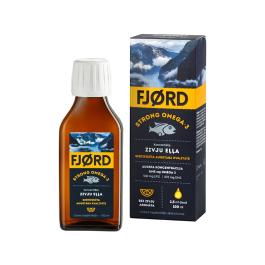 FJORD Strong Omega-3 zivju eļļa 100ml