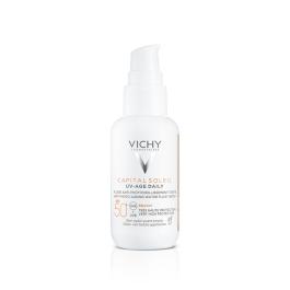 VICHY Capital Soleil SPF50+ sejas saules aizsargfluīds pret fotonovecošanos ar toni 40 ml
