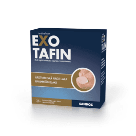 EXOTAFIN 78,22 mg/ml ārstnieciskā nagu laka 3,3ml