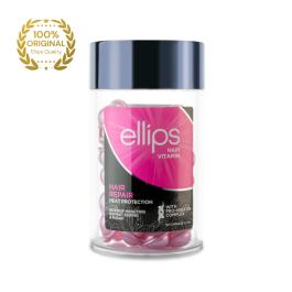 ELLIPS Hair Repair Pro Keratin vitamīni bojātiem matiem ar keratīnu, kapsulas 1mlxN50