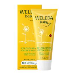 WELEDA Baby kliņģerīšu ķermeņa un sejas krēms 75 ml