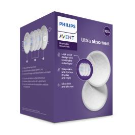 PHILIPS AVENT Vienreizējas lietošanas krūšturu ieliktnīši N100