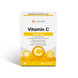 LIVSANE C vitamīns 1000mg tabletes N60