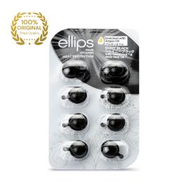 ELLIPS Shiny Black vitamīni tumšiem matiem, kapsulas 1mlxN8