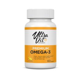 ULTRAVIT Premium Omega-3 mīkstās kapsulas N60