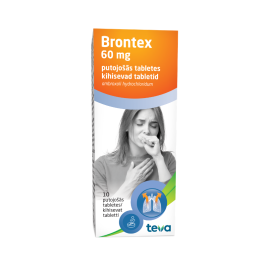 Brontex 60 mg putojošās tabletes N10