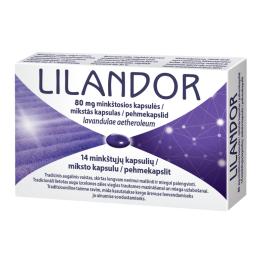 LILANDOR 80mg mīkstās kapsulas N14