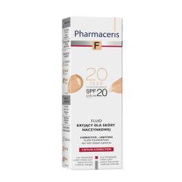 PHARMACERIS F Capilar-Correction SPF20 tonālais krēms 20 Nude 30 ml