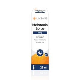 LIVSANE Melatonin Spray 1mg izsmidzināms šķidrums 25ml