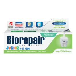 BIOREPAIR Junior zobu pasta piparmētru 6-12g. 75ml