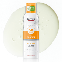 Eucerin Sun Oil Control Dry Touch SPF50 bezkrāsains izsmidzināms saules aizsarglīdzeklis 200 ml