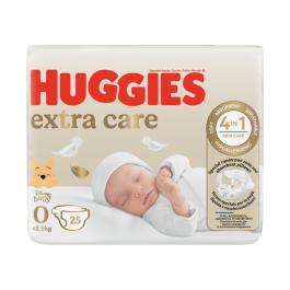HUGGIES Extra Care 0 autiņbiksītes jaunpiedzimušiem 
