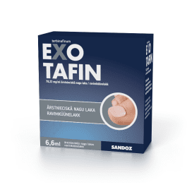 EXOTAFIN 78,22 mg/ml ārstnieciskā nagu laka 6,6ml
