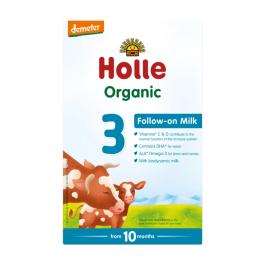 HOLLE Piena maisījums Nr.3 zīdaiņiem no 10 mēn. 600g