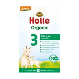 HOLLE Kazas piena maisījums Nr.3  zīdaiņiem no 10 mēn. 400g