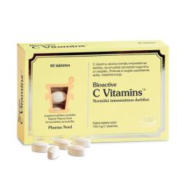 BIOACTIVE C vitamīns 750mg tabletes N60