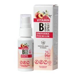UNIFARMA Premium B vit. Complex izsmidzināms šķidrums  25ml