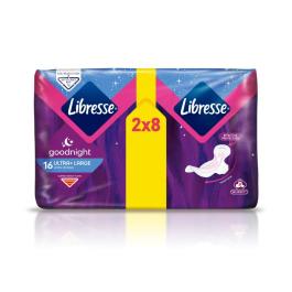 LIBRESSE GoodNight Ultra Large higiēniskās paketes N16