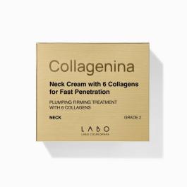 COLLAGENINA kakla un dekolte zonas krēms ar 6 veidu kolagēniem, intensitāte 2 50 ml
