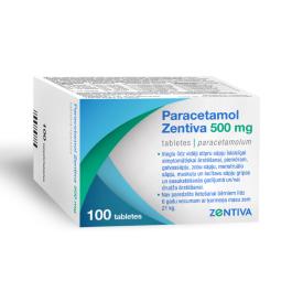 PARACETAMOL Zentiva 500mg tabletes N100