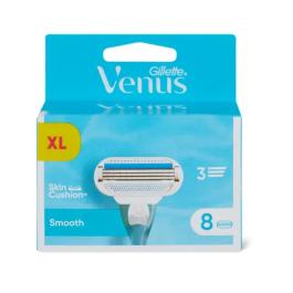 GILLETTE Venus 3 Smooth maināmas skuvekļa galviņas N8