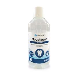 LIVSANE Fluoride Fresh Mint mutes skalojamais līdzeklis 500ml