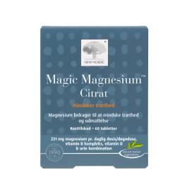 NEW NORDIC Magic Magnesium Citrat tabletes N60