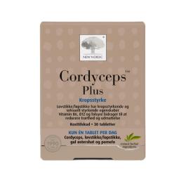 NEW NORDIC Cordyceps Plus tabletes N30