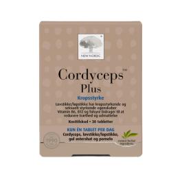 NEW NORDIC Cordyceps Plus tabletes N30