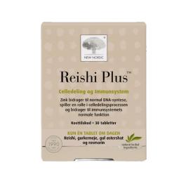 NEW NORDIC Reishi Plus tabletes N30