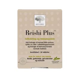 NEW NORDIC Reishi Plus tabletes N30