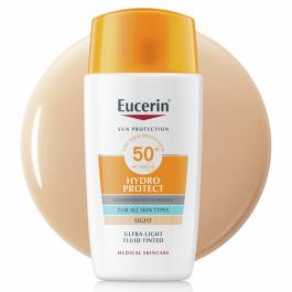 EUCERIN Sun SPF50+ tonējošs sejas aizsargfluīds 50ml