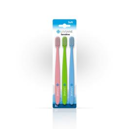 LIVSANE Sensitive zobu birste Soft N3