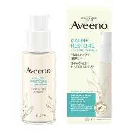 AVEENO Calm+Restore serums ar trīskāršu auzu kompleksu 30ml
